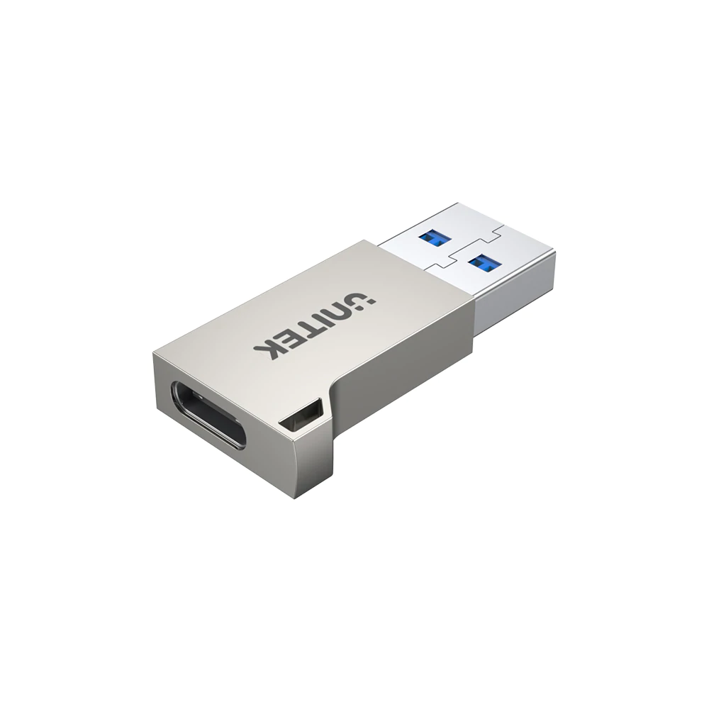 UNITEK A1034NI USB 3.0 Male to USB-C Female SuperSpeed Data/Charging Adapter