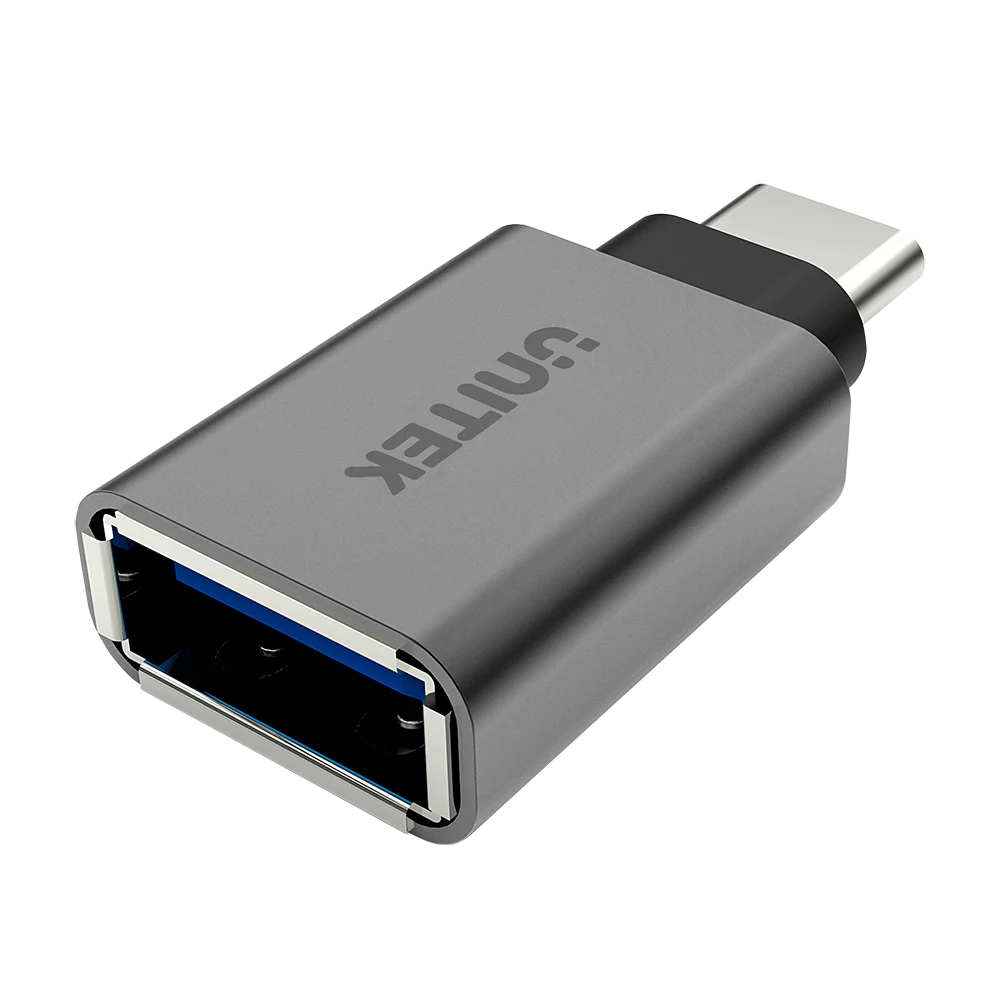 UNITEK Y-A025CGY USB-C Male to USB 3.1 Female Adapter