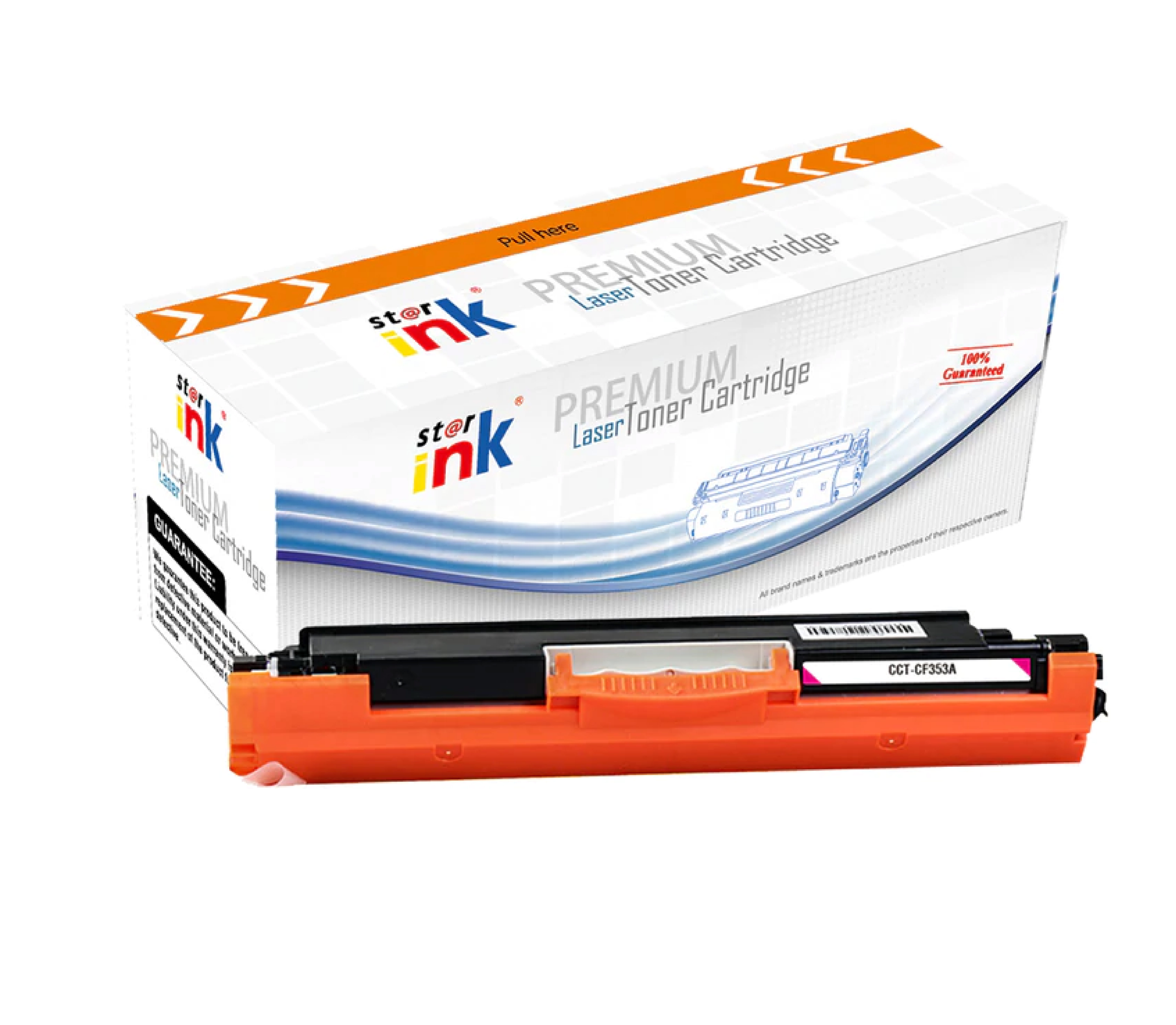 StarInk Compatible Laser Toner Cartridge HP CF353A Magenta/Canon LBP7010 Magenta (With Chip)