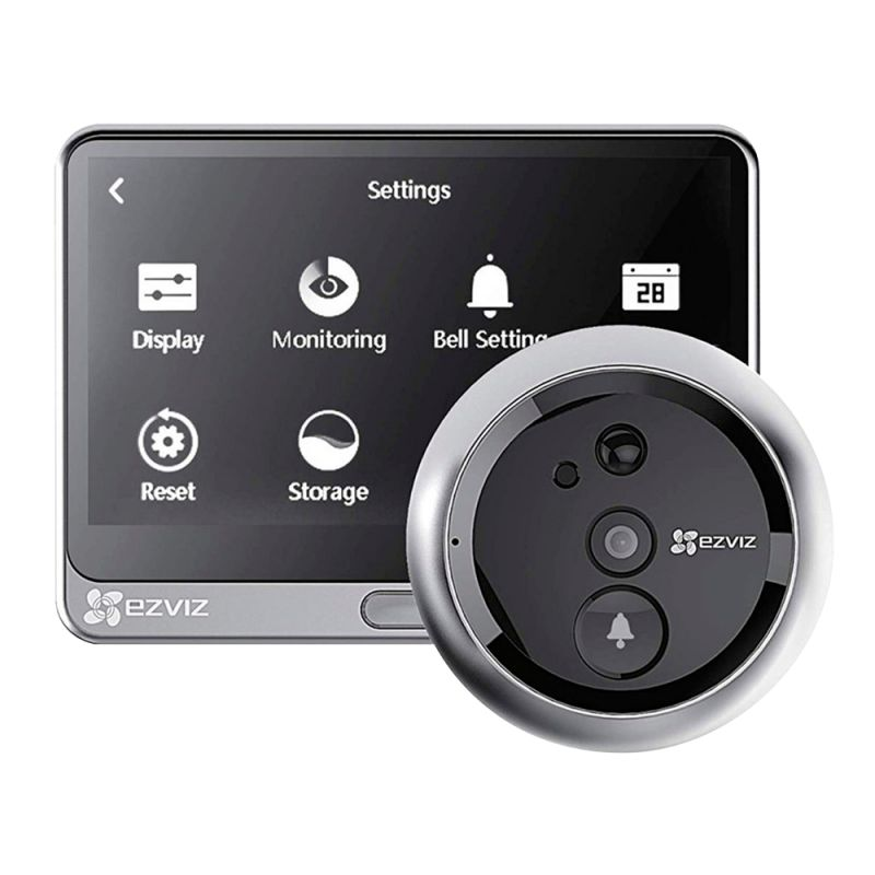 EZVIZ CS-DP1C-A0-4A1WPFBSR Wire-Free Smart Door Viewer