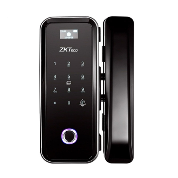 ZKTeco GL300-R Right-Open Hybrid Verification Fingerprint/Mifare Card/Password Glass Door Lock