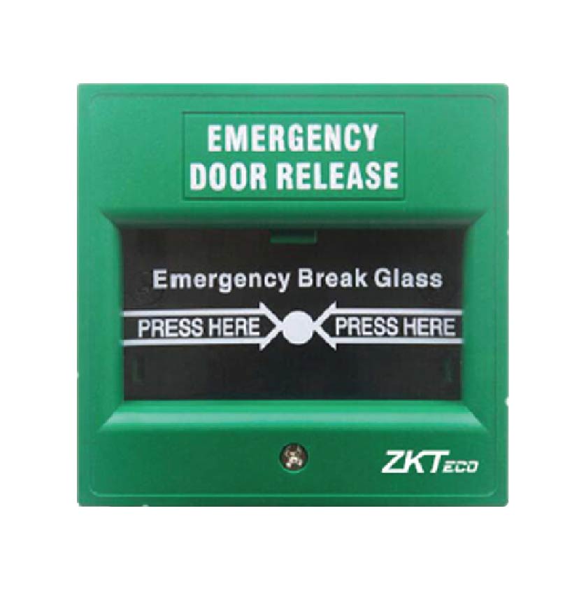ZKTeco ZKABK900A-G Emergency Break Glass Suitable for Exit and Emergency Doors