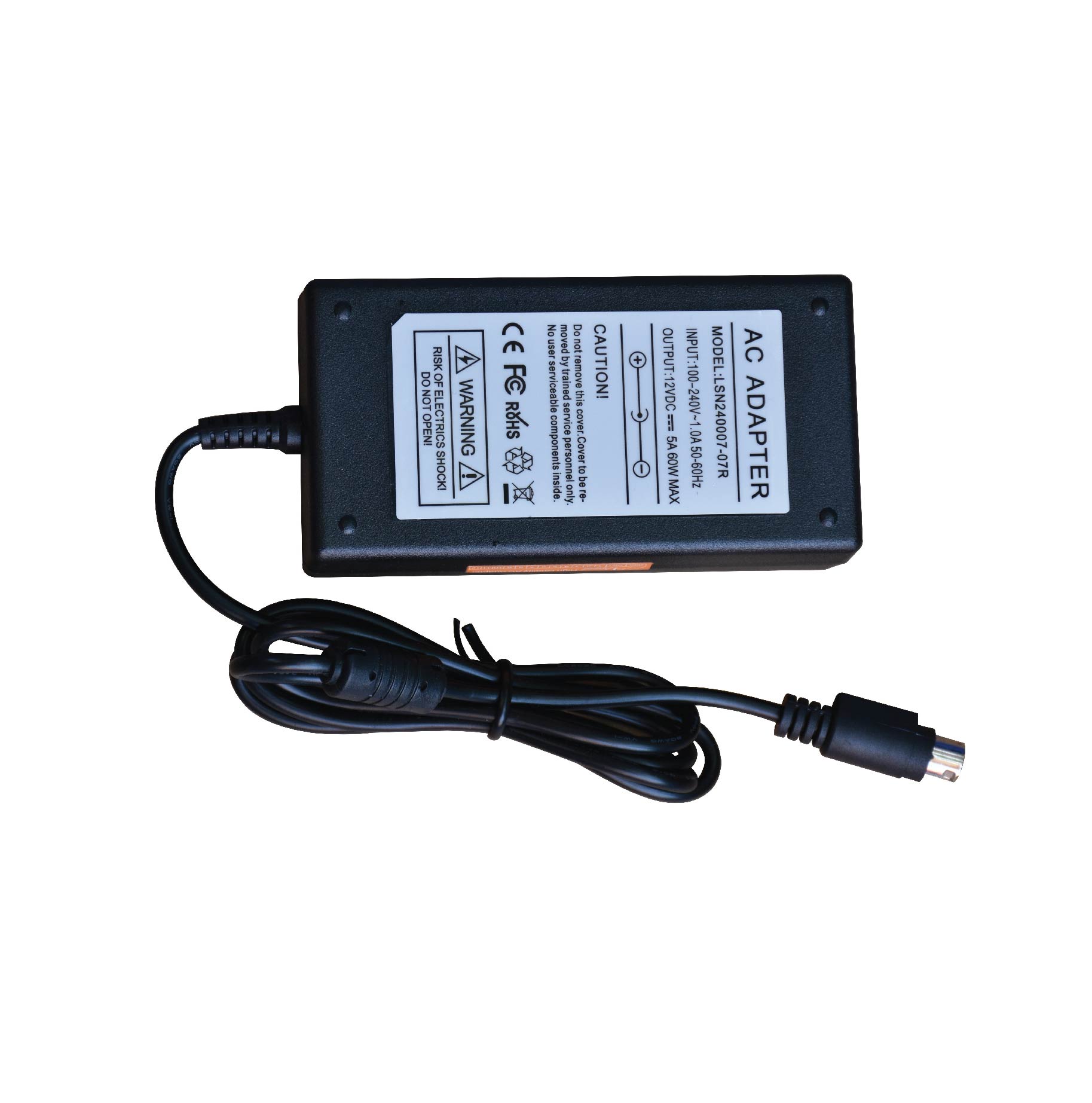 NN-ADT-AKC005 12V 5A DVR Power Adaptor