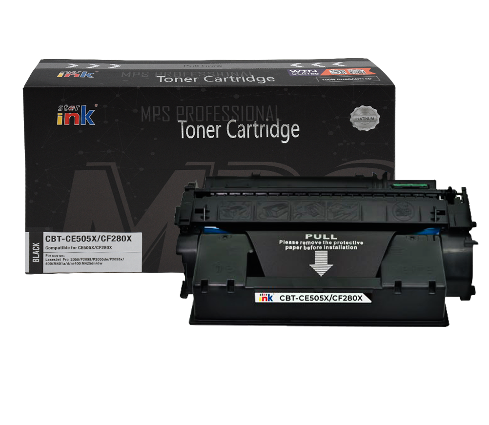 StarInk Compatible Laser Toner Cartridge HP CE505X (With Chip)