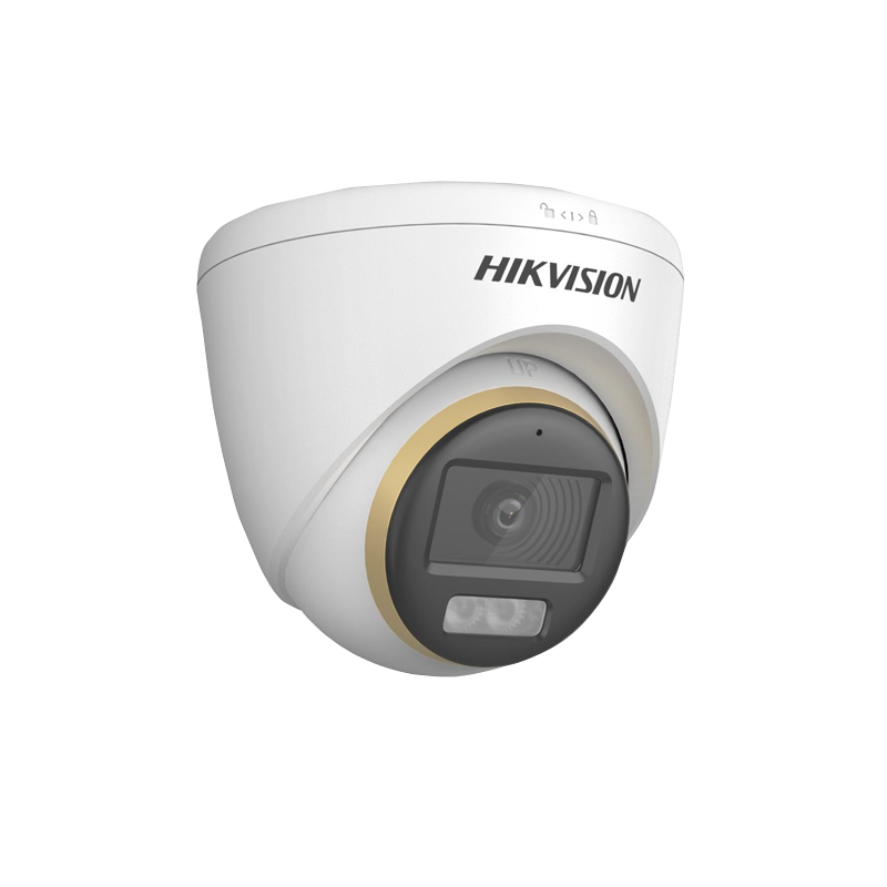 Hikvision DS-2CE72DF3T-LFS(2.8mm) 2MP ColorVu Dual-light Fixed Turret Camera