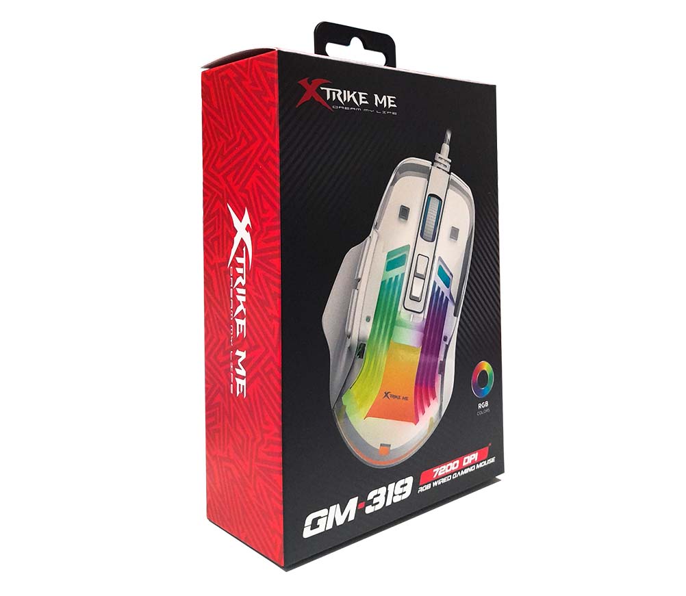 XTRIKE-ME GM-319 RGB Wired Gaming Mouse