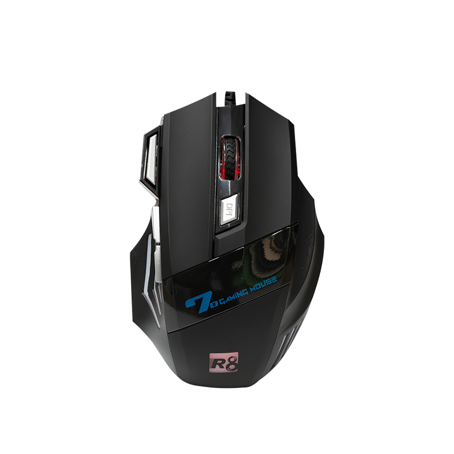 R8 1634 Wired illuminated Gaming Mouse 