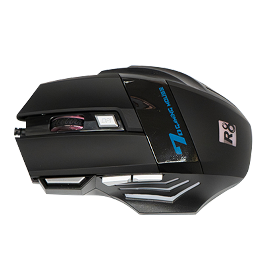 R8 1634 Wired illuminated Gaming Mouse 