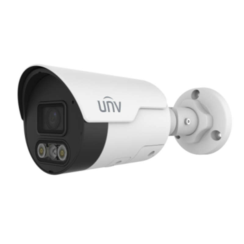 Uniview IPC2124LE-ADF40KMC-DL 4MP HD ColorHunter Mini IR Fixed Bullet Network Camera