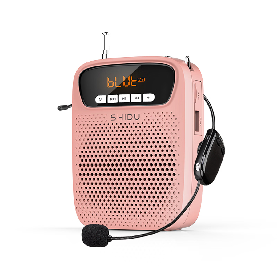 SHIDU S278-P Wired Voice Amplifier with Microphone Bluetooth AUX Play for Teacher