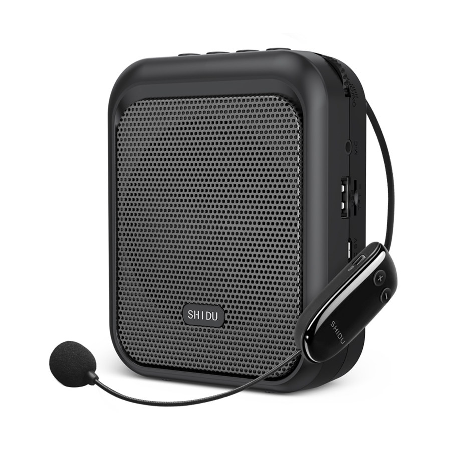 SHIDU S40-B UHF Wireless Voice Amplifier Portable for Teacher Coach and Speech