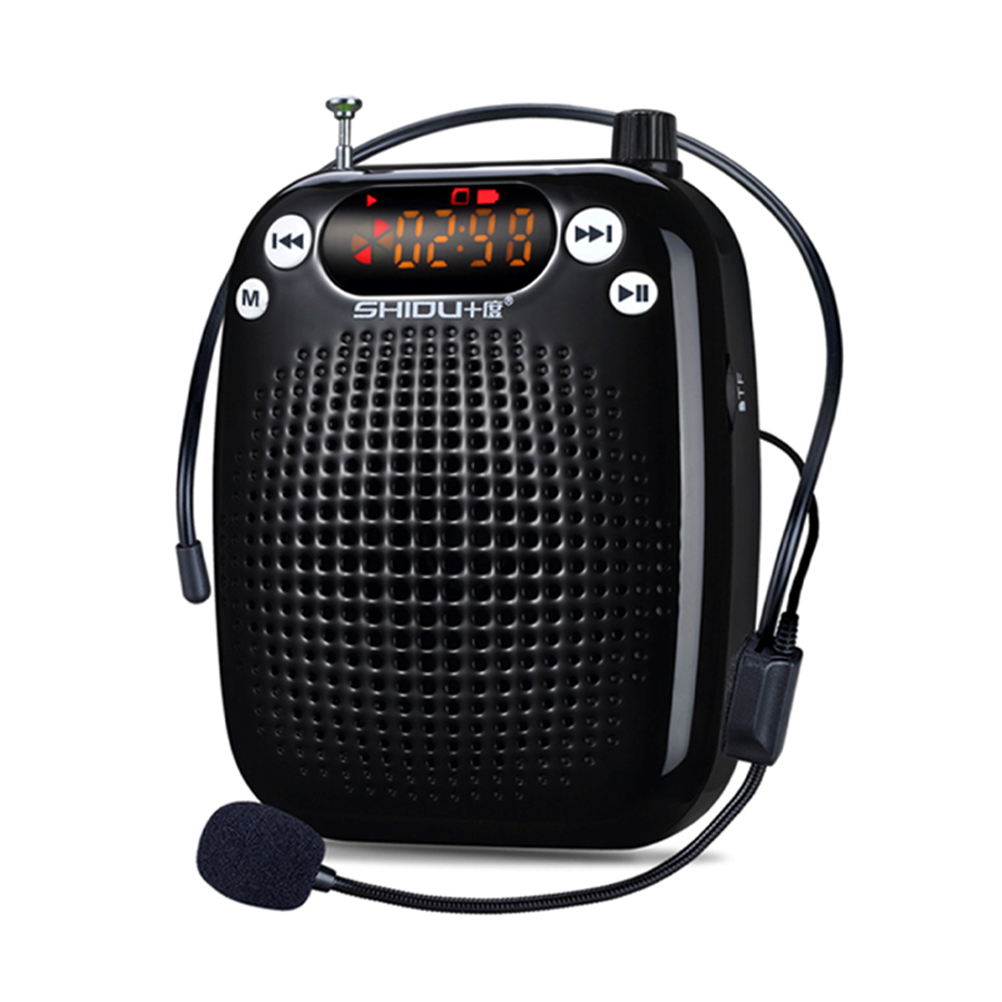 SHIDU S18-B Wired Voice Amplifier Original Speaker With Microphone Mini Size For Tour Guide