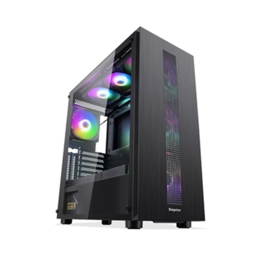 Segotep Rambo 360D Black Computer Case