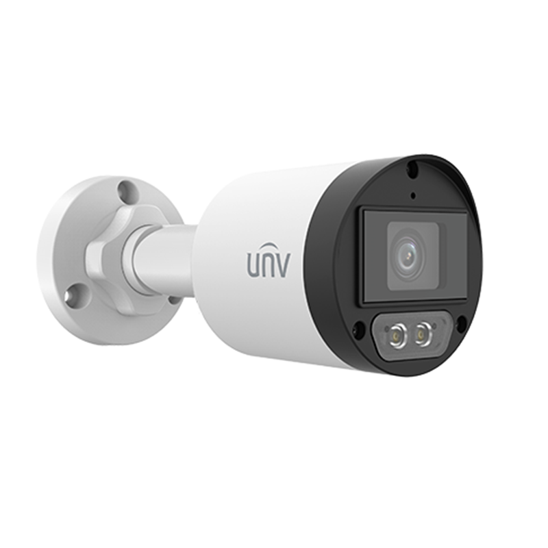 Uniview UAC-B125-AF40M-W 5MP ColourHunter Fixed Warm Light Bullet Analog Camera