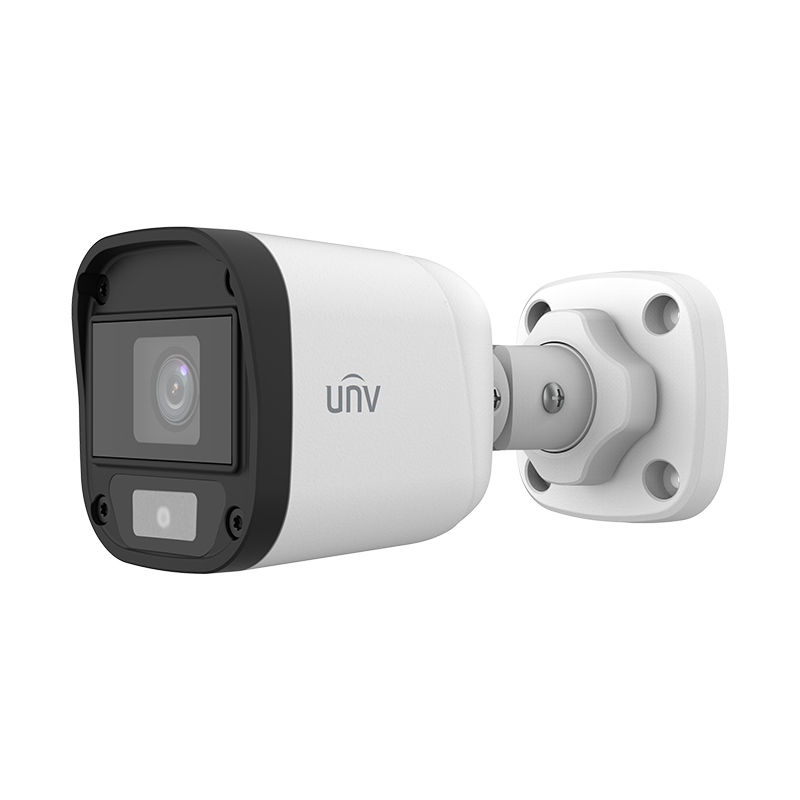 Uniview UAC-B115-F28-W 5MP ColorHunter Fixed Warm Light Bullet Analog Camera