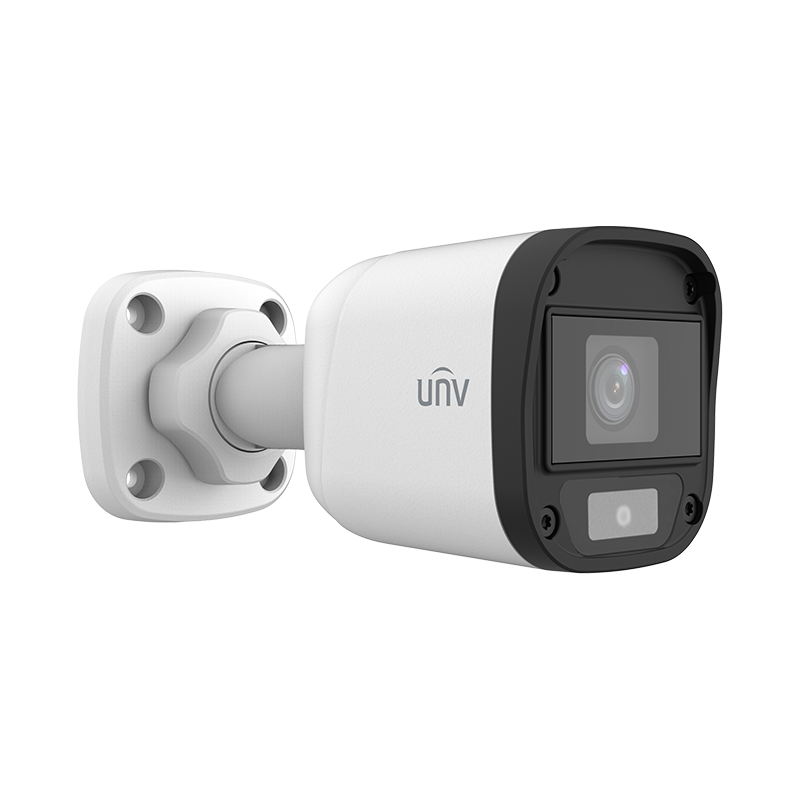 Uniview UAC-B115-F28-W 5MP ColorHunter Fixed Warm Light Bullet Analog Camera