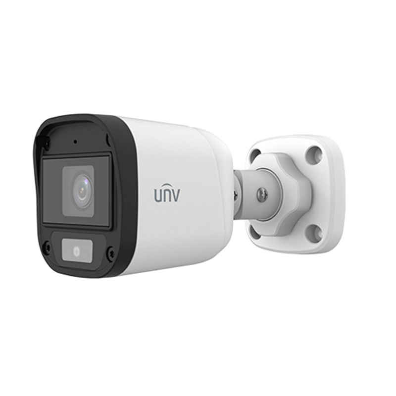 Uniview UAC-B115-AF40-W 5MP ColorHunter Fixed Warm Light Bullet Analog Camera