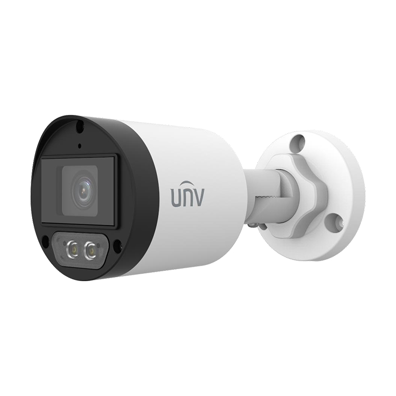 Uniview UAC-B122-AF40M-W 2MP ColourHunter Fixed Warm Light Bullet Analog Camera