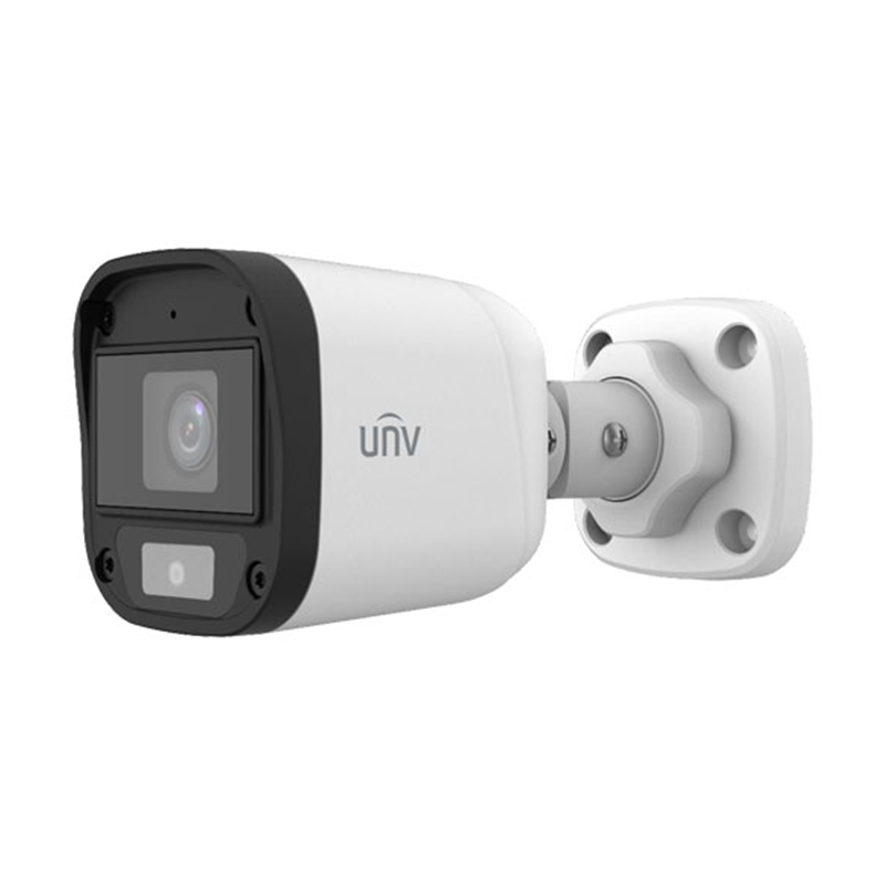 Uniview UAC-B112-AF28-W 2MP ColorHunter Fixed Warm Light Bullet Analog Camera