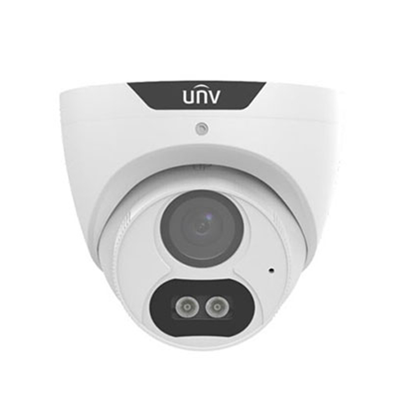 Uniview UAC-T125-AF40M-W 5MP ColourHunter Fixed Warm Light Turret Analog Camera