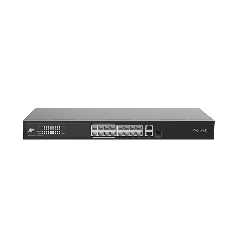 Uniview NSW3000-16T1GT1GC-POE-IN 16-Port Fast Ethernet Cloud Management PoE Switch