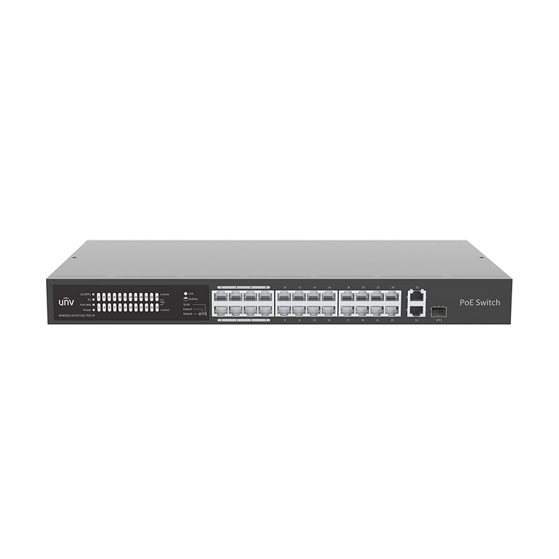 Uniview NSW2020-24T1GT1GC-POE-IN 24-Port Fast Ethernet Unmanaged PoE Switch