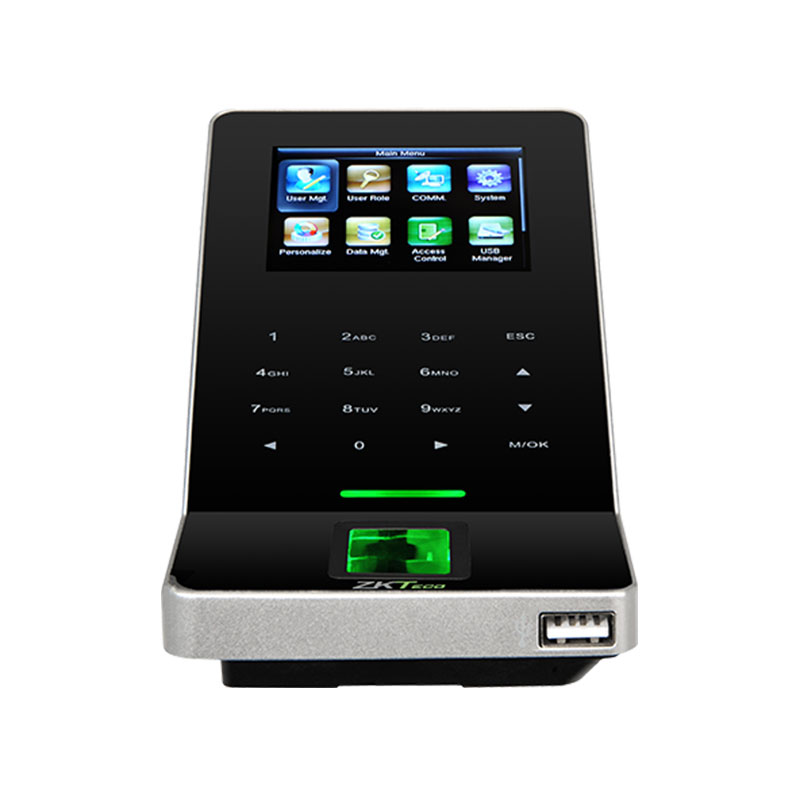 ZKTeco F22-W Ultra-thin Fingerprint T&A and Access Control Terminal