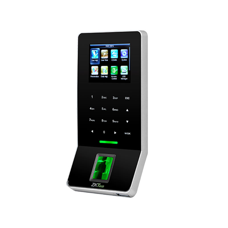 ZKTeco F22-W Ultra-thin Fingerprint T&A and Access Control Terminal