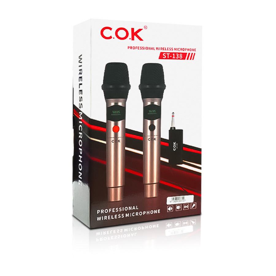 C.O.K ST-138 Professional Wireless Microphone