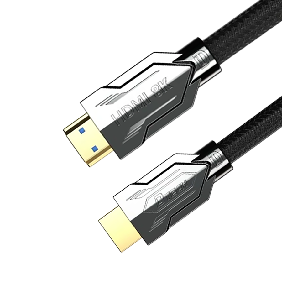 DTECH DT-H81015 8K HDMI Braided Cable 1.5M (Zinc Alloy)
