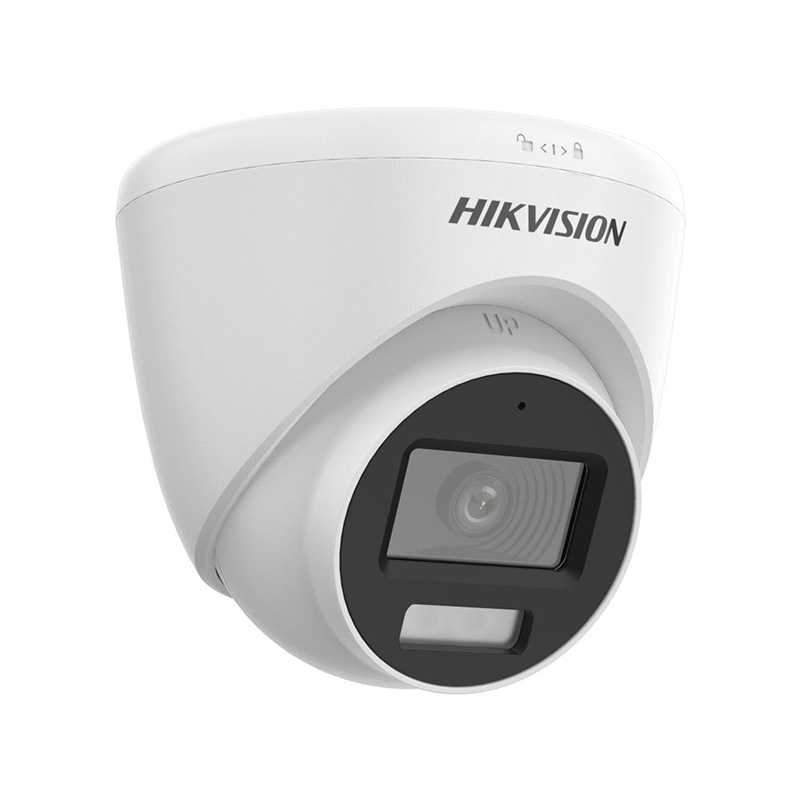Hikvision DS-2CE78G0T-LFS(2.8MM) 2K Smart Hybrid Light Audio Fixed Turret Camera