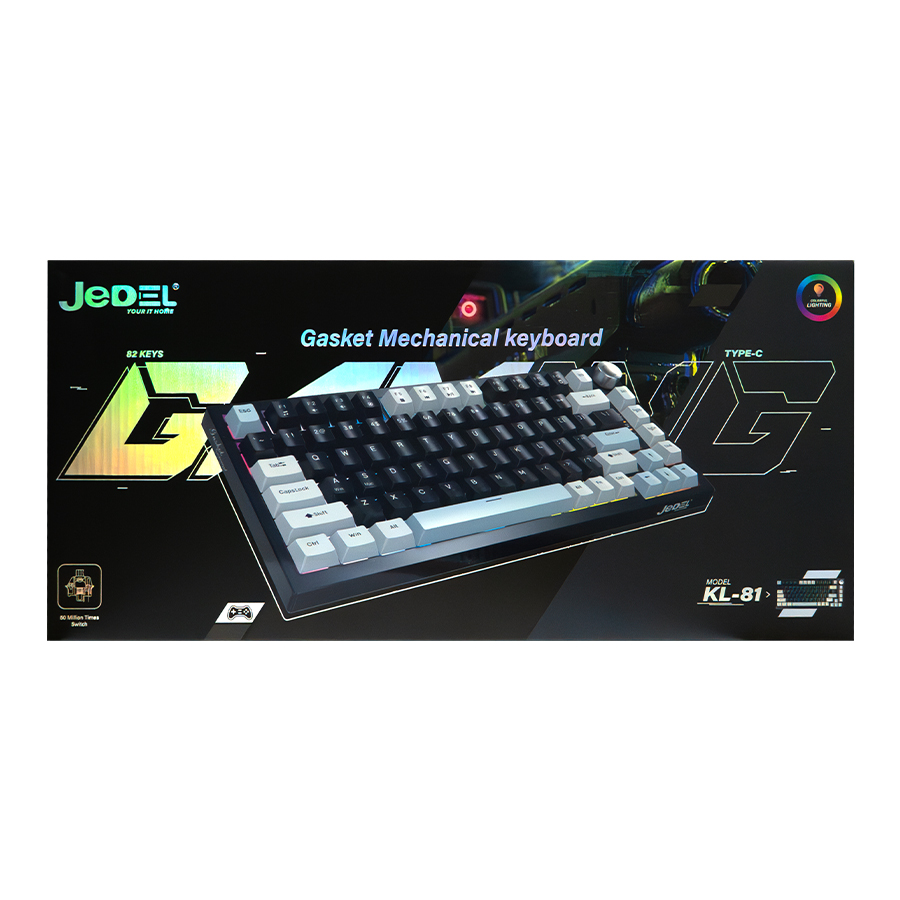 JEDEL KL-81 Wired Mechanical Keyboard 